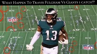 Philadelphia Eagles, What Happen To Travis Fulgham Vs Giants??