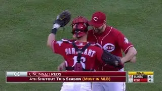 SF@CIN: Feldman finishes off a shutout victory
