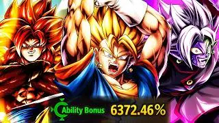 THIS MONO PURPLE FUSIONS TEAM IS INSANE??? - Dragon Ball Legends