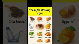 Foods for Healthy Eyes #healthyfood #eyes #healthylifestyle #viral #healthbenefits