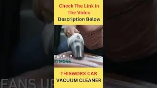 ThisWorx 12V High Power Handheld Portable Car Vacuum Cleaner - Car Accessories