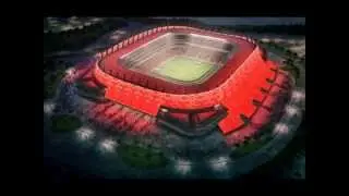 Les stades de la coupe du monde 2014 au Brésil.