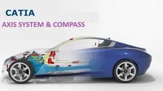 AXIS SYSTEM & COMPASS SIZE CHANGE| CATIA V5 | SAGAR WELJALI