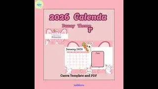 2026 Calendar Template (ready to print)
