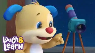 Night Time Song - Learn About Telescopes | Laugh & Learn&trade; | Cartoons and Kids Songs