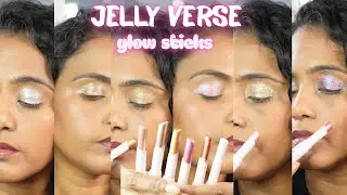 SWISS BEAUTY Jelly Verse Glow Stick ✨️😍 Swatches + In-depth Review 💗