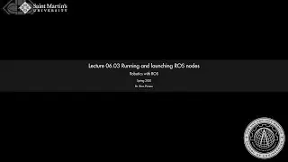 06.03 Running and launching ROS nodes