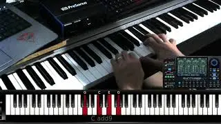 Progresi&oacute;n b&aacute;sica I - vi - ii - V (live)