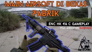 ⭕ [Neko Airsoft Team] Main Airsoft Di Bekas Pabrik / Gudang | Airsoftgun Bandung Gameplay #31