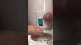 Regulagem da torre de sa&iacute;da de duplo acionamento #diy #obra #fa&ccedil;avoc&ecirc;mesmo