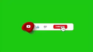 [TOP] YouTube Subscriber Button | Subscriber Green Screen | Copyright Free | youtube play button |