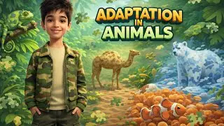 Adaptation in Animals 🐾 How Nature Makes Survivors | 3 January 2026