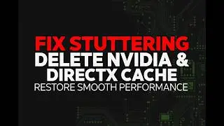 🧰 How to Delete NVIDIA Cache and RESTORE Performance | NVIDIA 551.23+ (R550 Release)