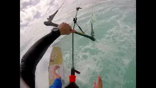 Kitesurfing at Kite Beach - Sal, Cape Verde