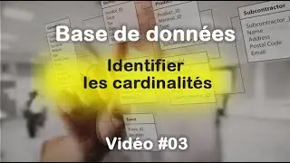 Base de données #03 : Identifier les cardinalités