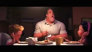 Jack Jack Vs Raccoon Scene  INCREDIBLES 2 2018 Pixar, Movie CLIP HD 1080p