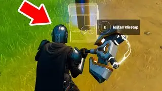 Place a Wiretap on any of the telephone poles near holly hedges Fortnite