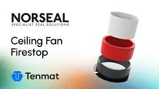 Tenmat Ceiling Fan Firestop from Norseal