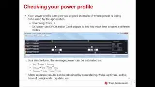 Optimized MSP Programming Across Active and Low Power Modes