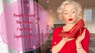 FINALLY Found The Marilyn Monroe Lucite Heels!! | Jasmine Chiswell