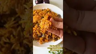 Vangi Bath - Karnataka Special! #vangibath #rice #ricerecipe #quickrecipe #easyrecipe #indianrecipe