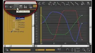 3ds max Get familiar with the Curve Editor & Set key