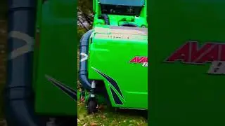 Avant Leaf Vacuum Attachment 😎#Avant #Attachments #loader