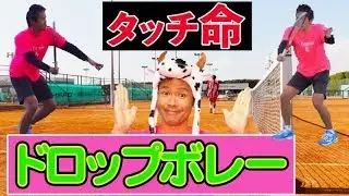 【テニス ドロップボレー】ドロップボレー！簡単にマスターできる必殺ショット！