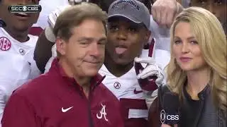 2014 SEC Championship Trophy Presentation