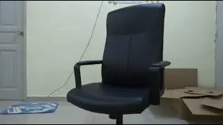 HOW TO ASSEMBLE IKEA MILLBERGET SWIVEL CHAIR