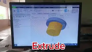 How to Create a Model in CREO | Step-by-Step Tutorial | DBPC | Basic Mech | 3D modeling