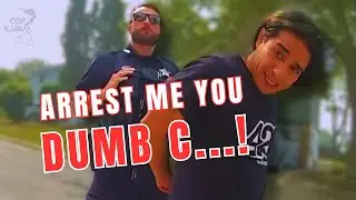 Wannabe Legal Expert Gets Arrested For Jaywalking/Cop Karma TV Bodycam Breakdown