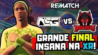 FINAL INSANA NO PRIMEIRO CAMPEONATO DO REMATCH OFICIAL!!! - NOISE vs DARKNESS na XR LEAGUE BRASIL