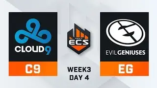 Cloud9 vs EG - Map 2 - Inferno (ECS Season 8 - Week 3 - DAY4)