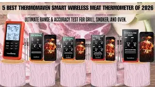 Top 5 BEST Smart Meat Thermometers of 2026! (Ultimate BBQ Guide)