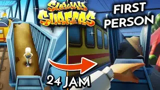 Remake Game SUBWAY SURFERS Jadi First Person Dalam 24 JAM! | TANTANGAN SUBWAY SURFERS