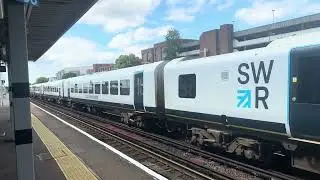 Trainspotting at Eastleigh Railway Station - June 2024