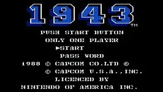 1943: The Battle of Midway (Capcom, 1988) - NES Gameplay SD