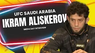Ikram Aliskerov UFC Saudi Arabia full media day interview