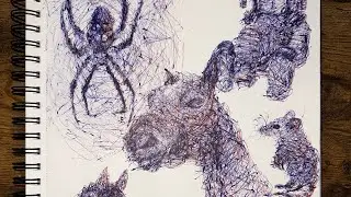 3 Hour Uncut TikTok LIVE &ndash; Ambidextrous Chaos Drawing Session With Chat #29