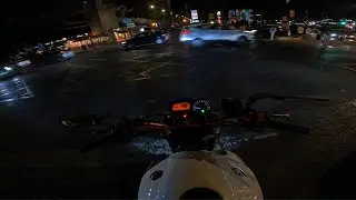 RIDE THROUGH THE PORT/ YAMAHA XJ6+QUICKSHIFTER