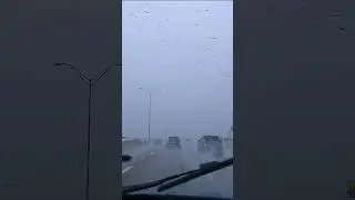Driving in Rain #rain #driving #weather #thunderstorm #shorts