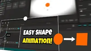 Easy Circle to Square Morph Animation in CapCut (Step-by-Step)!