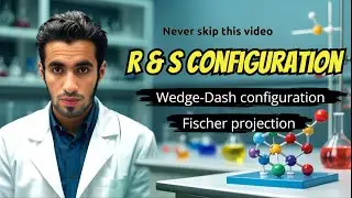 ''R/S Configuration Full Guide | Wedge&ndash;Dash Method & Fischer Projection | Stereochemistry''