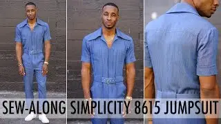 SEW-ALONG: SIMPLICITY JUMPSUIT 8615