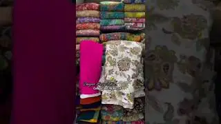 Wow !! Cheapest Fabric Whollesaller || Natural Crepe Fabric || #shorts #fabric