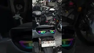stop lamp nmax cr7 #automobile #modifikasimotor #aeroxid #motovlog #nmaxnation #nmax #aerox