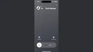 iPhone 14 Pro Max iOS 17.0.3 Incoming Call Screen. Shelter Ringtone Stereo Sound