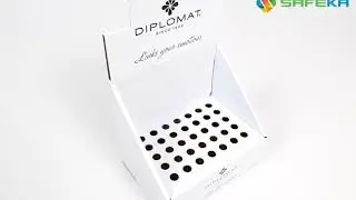 Corrugated Cardboard PDQ Display Box for Pen-pdq factory-Safeka