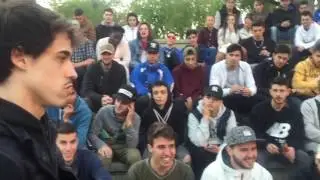 FAVIK VS DANGER - 16AVOS - 1 VS 1 - El Sonido Del Under